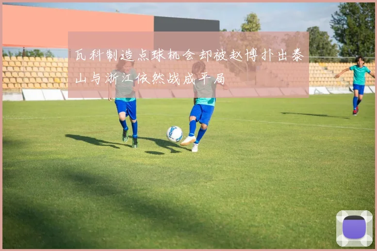 瓦科制造点球机会却被赵博扑出泰山与浙江依然战成平局